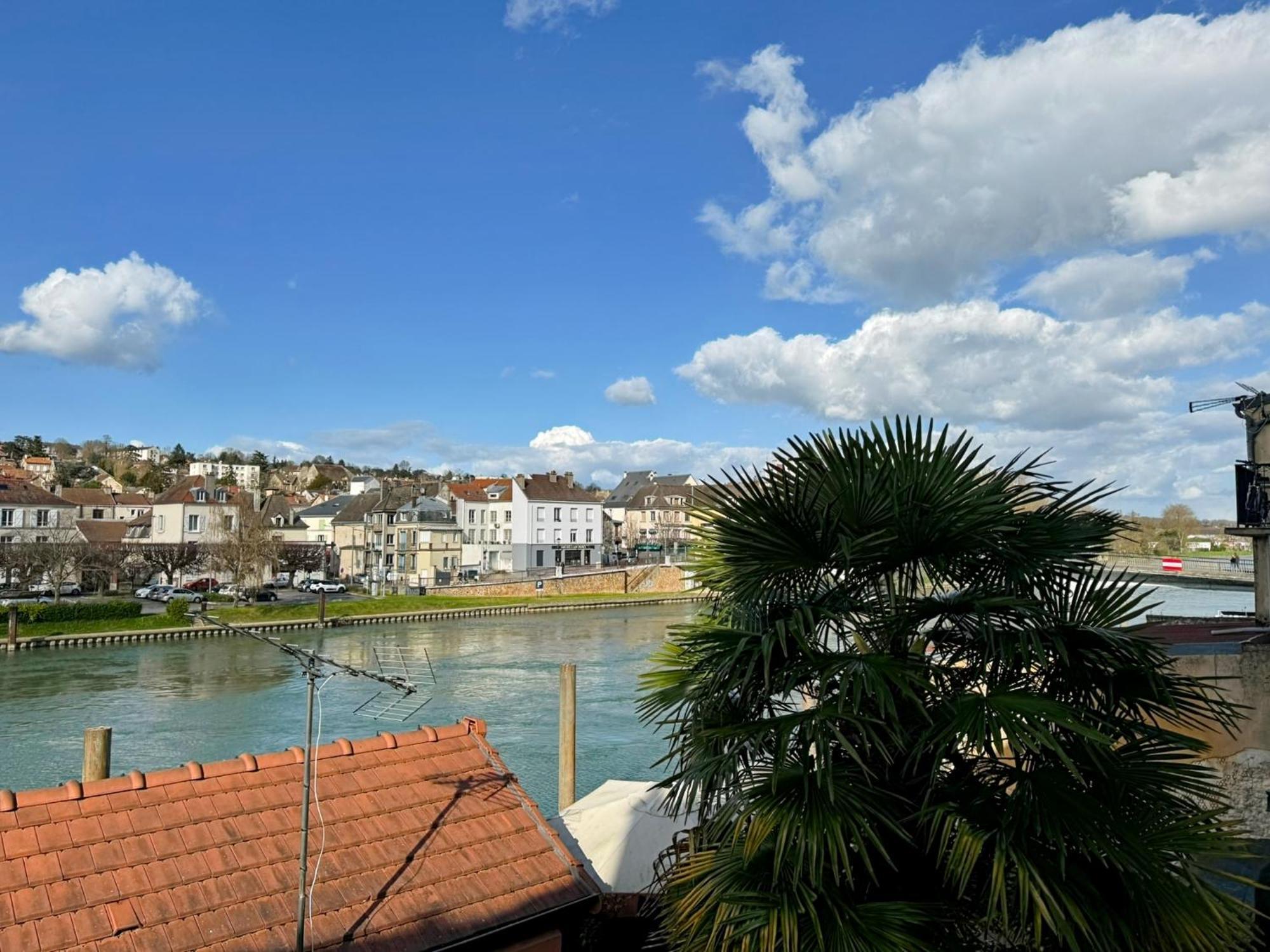 Le Cosy Lagny - Appartement Cosy Avec Balcon Vue Sur Marne Exterior foto